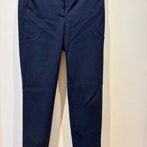 J. Crew Blue Straight-Leg Pants Tailored Fit